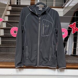 Jack Wolfskin Men's Dark Gray Lighweight Performance Jacket